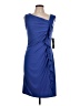 Suzi Chin Blue Cocktail Dress Size 12 - photo 1