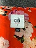 CAbi 100% Polyester Orange Sleeveless Blouse Size L - photo 7