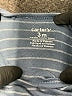 Carter's 100% Cotton Stripes Blue Short Sleeve Onesie 0-3 MO / 3 MO - photo 3