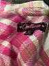 Chillipop 100% Polyester Plaid Pink Jacket Size 10 - 12 - photo 3
