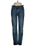 7 For All Mankind Hearts Blue Jeans Size 24 waist - photo 1