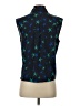 Equipment 100% Silk Stars Blue Sleeveless Silk Top Size XS - photo 2