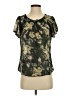 Assorted Brands Floral Green Short Sleeve T-Shirt Size S (estimated) - photo 1