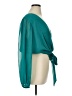 Express 100% Polyester Teal Long Sleeve Blouse Size XL - photo 4