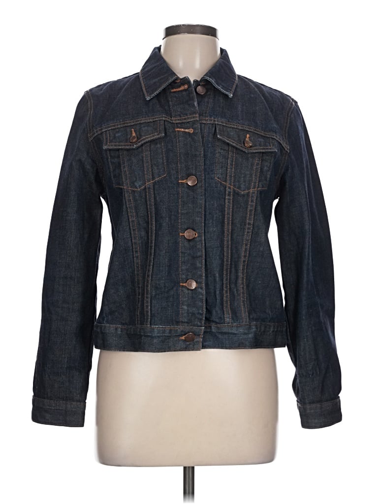 Pre-owned Jcrew Denim Jacket In Blue