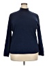 Fashion Bug Blue Long Sleeve Turtleneck Size 18 - 20 - photo 1