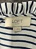 Ann Taylor LOFT Outlet 100% Polyester Stripes Ivory Sleeveless Blouse Size S - photo 7