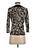 Halogen Animal Print Black Pullover Sweater Size S - photo 2