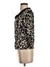Halogen Animal Print Black Pullover Sweater Size S - photo 5