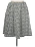 Renee C. Plaid Gray Casual Skirt Size 1X - photo 1
