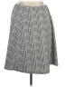 Renee C. Plaid Gray Casual Skirt Size 1X - photo 2