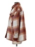 Workshop Republic Clothing 100% Polyester Plaid Brown Coat Size S - photo 5