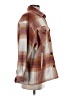 Workshop Republic Clothing 100% Polyester Plaid Brown Coat Size S - photo 4