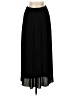 Uniqlo 100% Polyester Solid Black Formal Skirt Size S - photo 1
