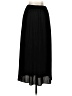 Uniqlo 100% Polyester Solid Black Formal Skirt Size S - photo 2