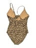 Aerie Animal Print Tan One Piece Swimsuit Size M - photo 2