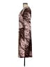 BCBGMAXAZRIA Tie-dye Brown Cocktail Dress Size L - photo 5