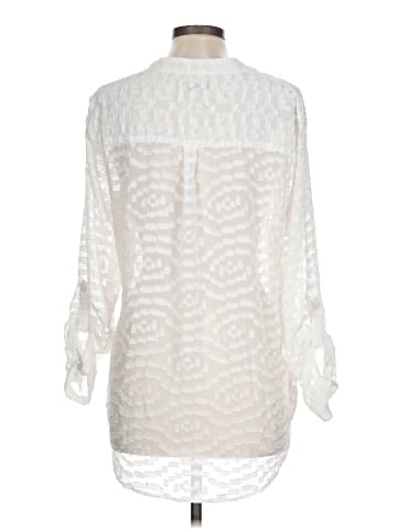 Kaari Blue Long Sleeve Blouse (view 2)