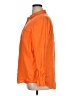 Boden 100% Linen Orange Long Sleeve Button-Down Shirt Size 14 - photo 5