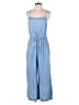 ABound 100% Cotton Solid Blue Jumpsuit Size M - photo 1