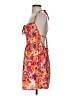 Shein 100% Polyester Paisley Orange Cocktail Dress Size 4 - photo 5