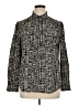 Bar III Tweed Black Long Sleeve Blouse Size XL - photo 1