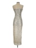 Thirty/Thirty Metallic Silver Cocktail Dress Size XS - photo 2