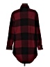 BB Dakota Plaid Burgundy Coat Size M - photo 2