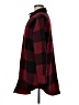 BB Dakota Plaid Burgundy Coat Size M - photo 5