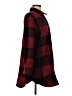 BB Dakota Plaid Burgundy Coat Size M - photo 4