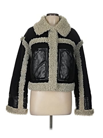 STAND STUDIO Faux Fur Jacket (view 1)