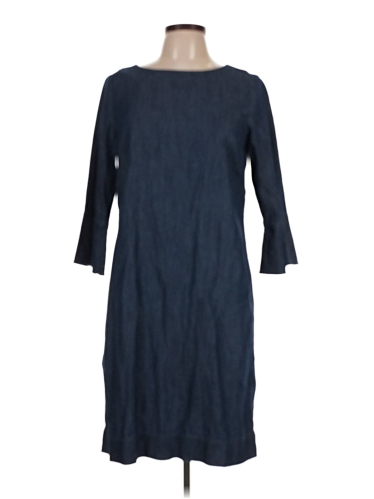 Pre-owned Talbots Casual Dress In Blue