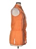 Per Una Orange Sleeveless Button-Down Shirt Size 14L - photo 4