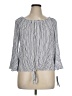 AB Studio 100% Rayon Gray 3/4 Sleeve Blouse Size XL - photo 1