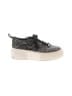 J/Slides 100% Leather Gray Sneakers Size 6 1/2 - photo 1