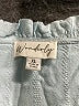 wonderly Blue Long Sleeve Blouse Size XL - photo 7