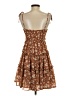 Blu Pepper 100% Polyester Brown Casual Dress Size S - photo 2