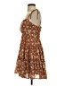Blu Pepper 100% Polyester Brown Casual Dress Size S - photo 5