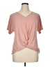 Nine West Pink Short Sleeve Top Size XL - photo 1