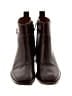 Tory Burch 100% Leather Burgundy Brown Ankle Boots Size 7 1/2 - photo 2