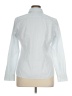 Lands' End 100% Baumwolle Polka Dots White Long Sleeve Button-Down Shirt Size 14 - photo 2