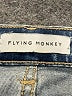 Flying Monkey Hearts Blue Jeans Size 28 waist - photo 7
