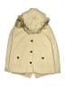 Zara 100% Cotton Solid Ivory Tan Coat Size 150 cm / US 12 - photo 1