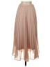 Uniqlo 100% Polyester Tan Formal Skirt Size S - photo 1