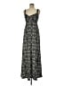 BCBGMAXAZRIA Paisley Black Casual Dress Size M - photo 1