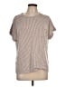 Lovely Melody Tan Short Sleeve Top Size L - photo 1