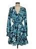 Lilly Pulitzer 100% Polyester Paisley Blue Cocktail Dress Size 2 - photo 1