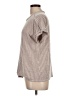 Lovely Melody Tan Short Sleeve Top Size L - photo 5