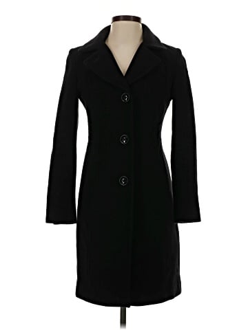 Anne Klein Wool Coat (view 1)