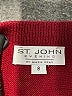 St. John Solid Burgundy Formal Skirt Size 8 - photo 4